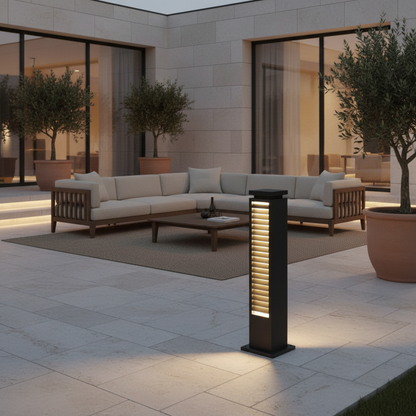 Luminara | Elegant Waterproof Solar Outdoor Wall Light Fixture