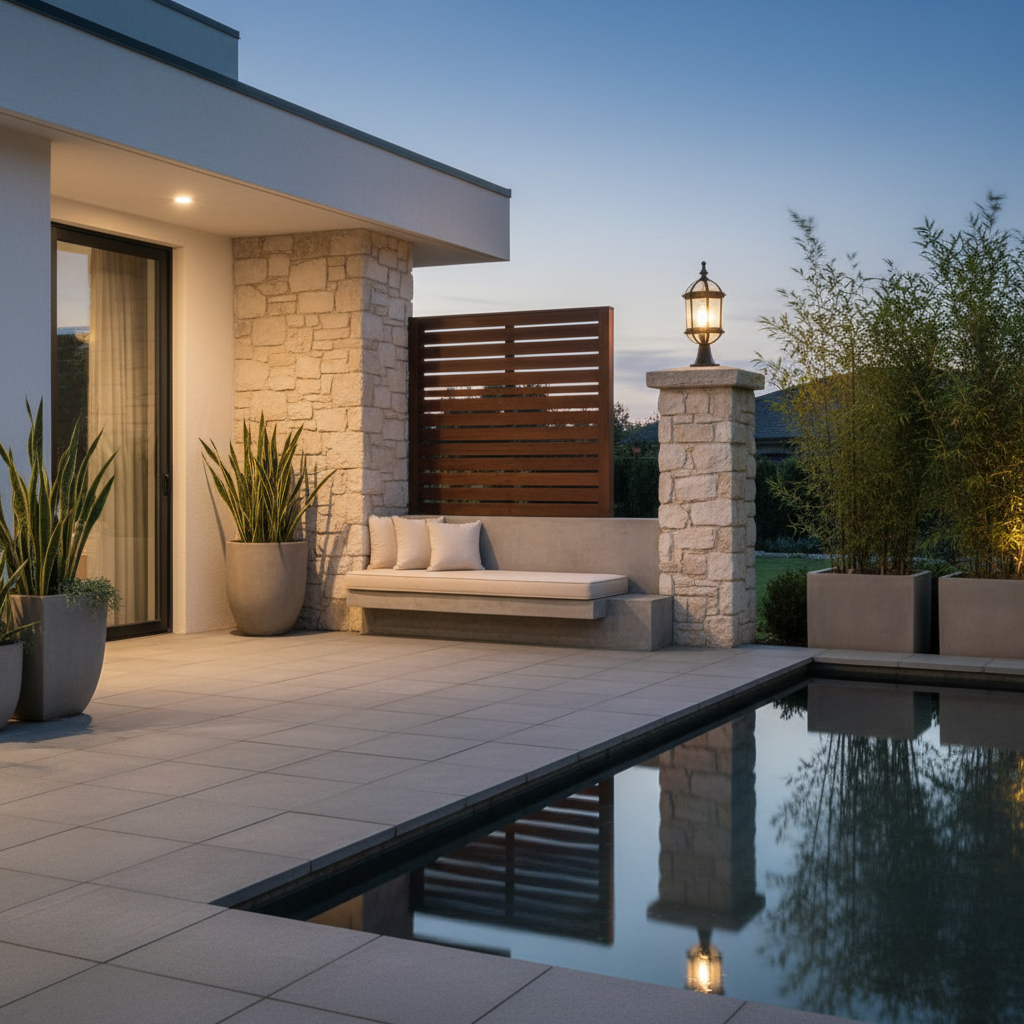 Luminara | Elegant Retro Aluminum Outdoor Wall Lights for Classic Illumination