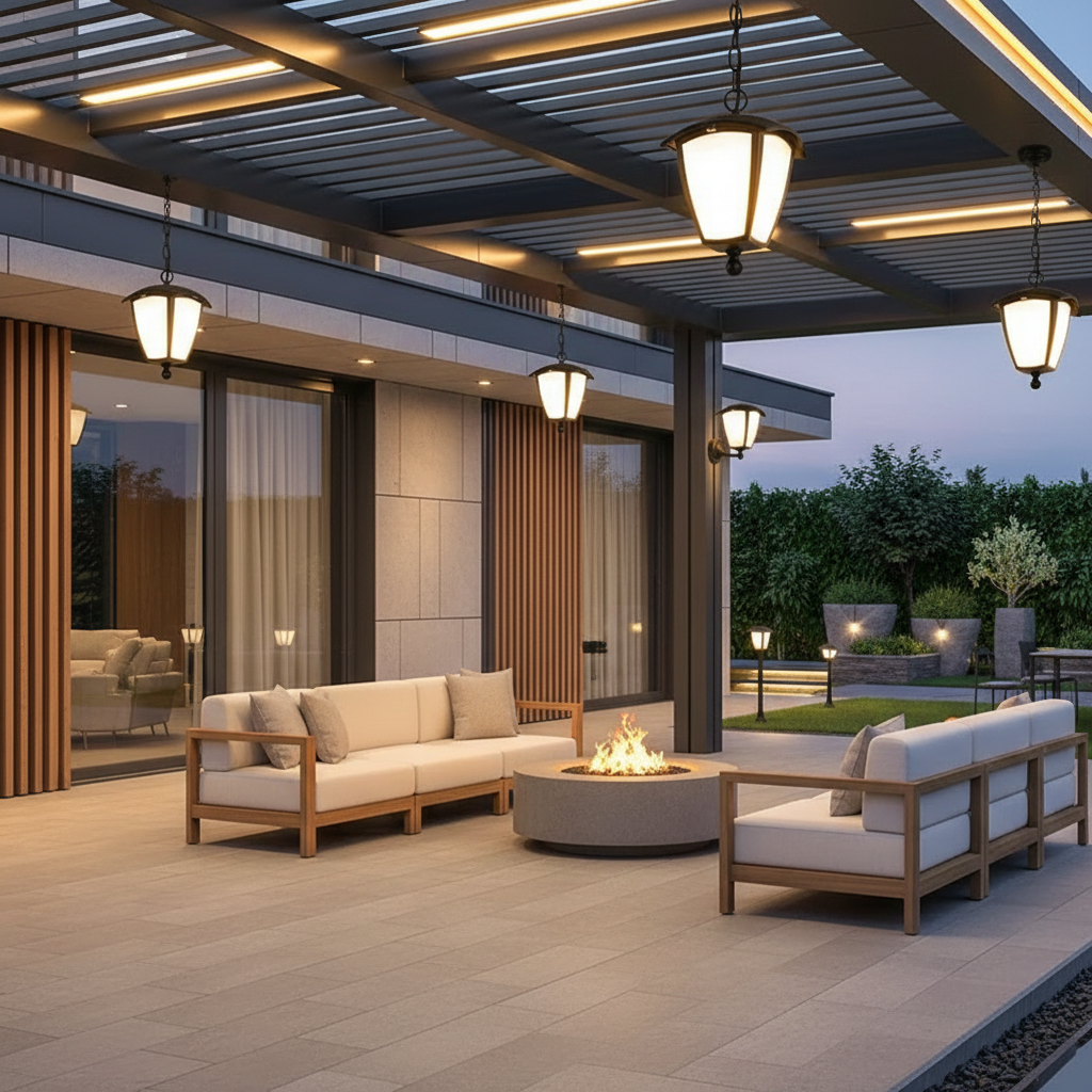 Luminara | Stylish Waterproof Outdoor Wall Lights for Garden Illumination