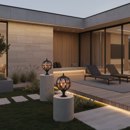 Luminara | Elegant Waterproof Outdoor Wall Lights for Garden Illumination