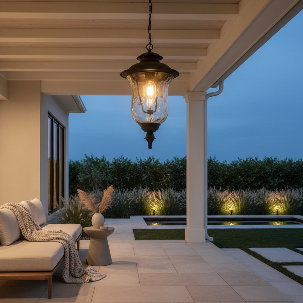 AluminaLight | Stylish Weatherproof Outdoor Pendant Light Fixture