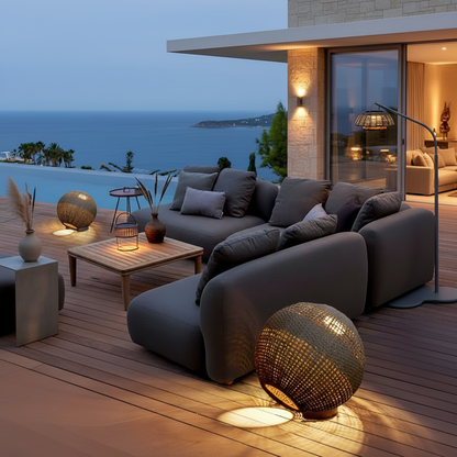 Stylish Outdoor Solar Lantern with Waterproof Design & LED Light | Perfect for Gardens and Patios