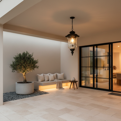 AluminaLight | Stylish Weatherproof Outdoor Pendant Light Fixture