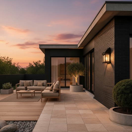 SolarGlow | Elegant Eco-Friendly Solar Outdoor Wall Lantern