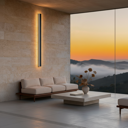 Minimalist Outdoor Wall Lamp | Dimmable IP65 LED Exterior Lighting