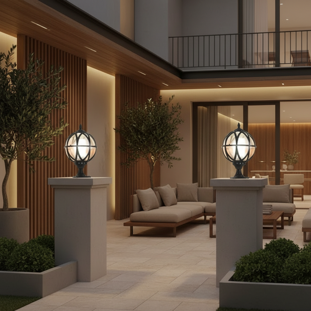 Luminara | Elegant Waterproof Outdoor Wall Lights for Garden Illumination