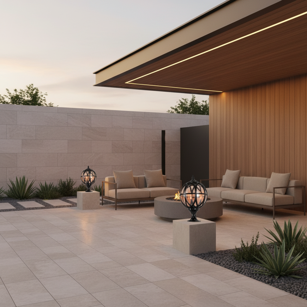 Luminara | Elegant Waterproof Outdoor Wall Lights for Garden Illumination