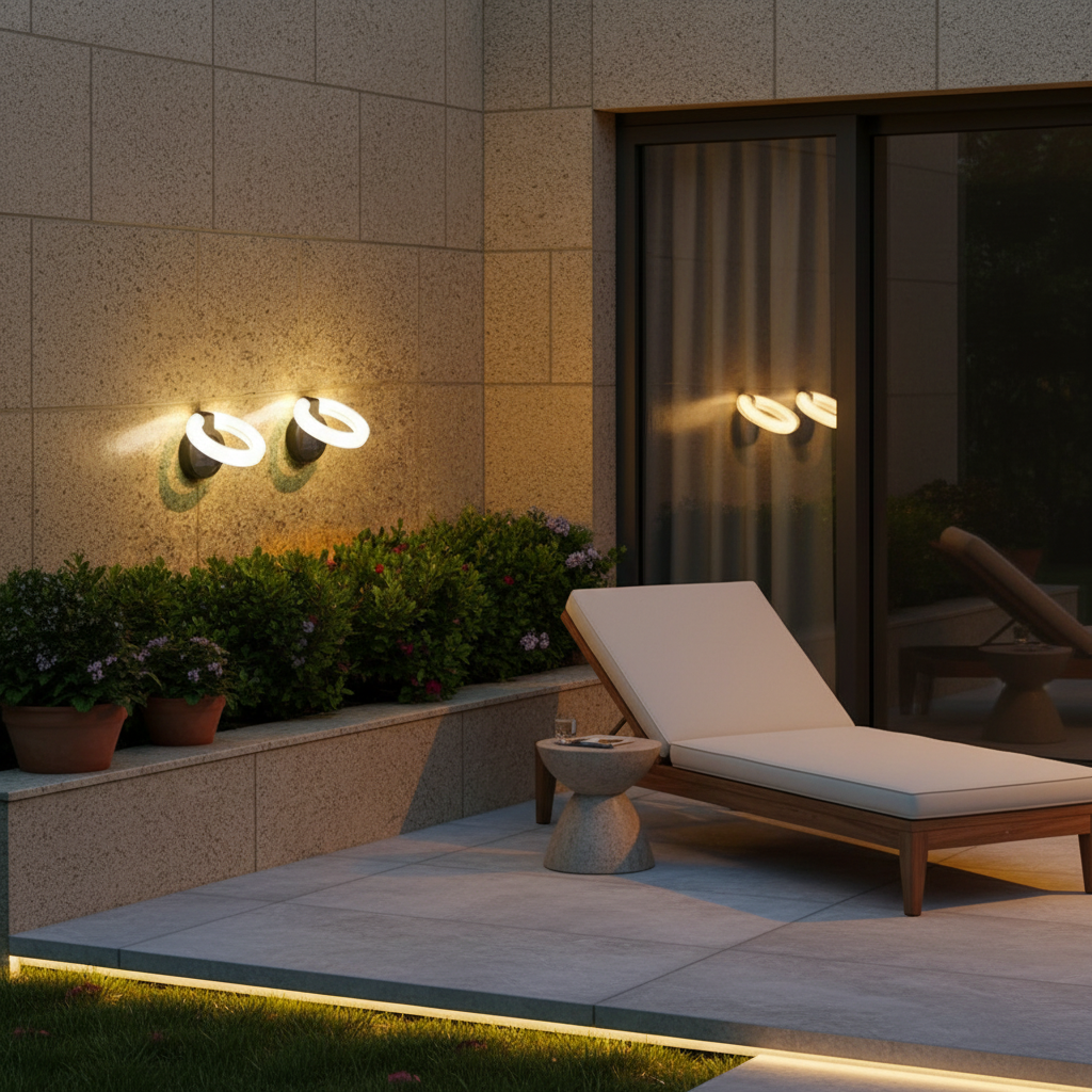 Luminara | Stylish Adjustable Solar Garden Lights 4-Pack Set