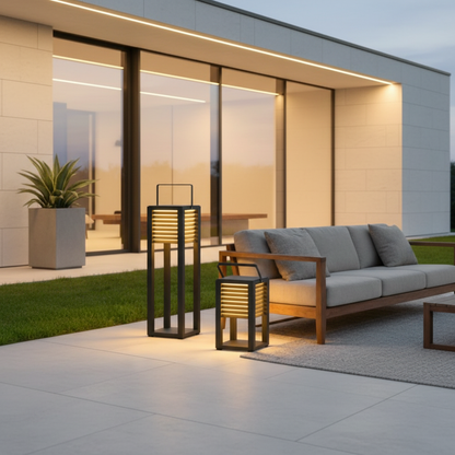Lumenara | Modern Sleek Portable Outdoor Lantern for Versatile Illumination