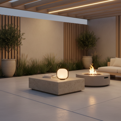 Luminara | Modern Waterproof Solar Powered Outdoor Lantern