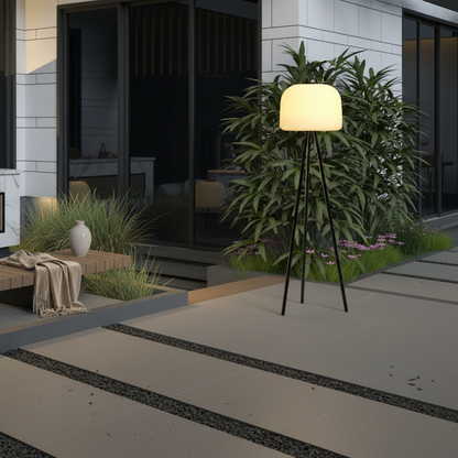 Elegant Outdoor Floor Lamp | Waterproof USB Rechargeable Garden Light Decor