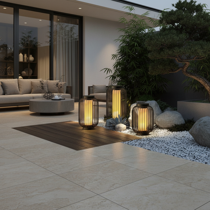 Luminara | Stylish Modern Outdoor Wall Lantern with Waterproof Design
