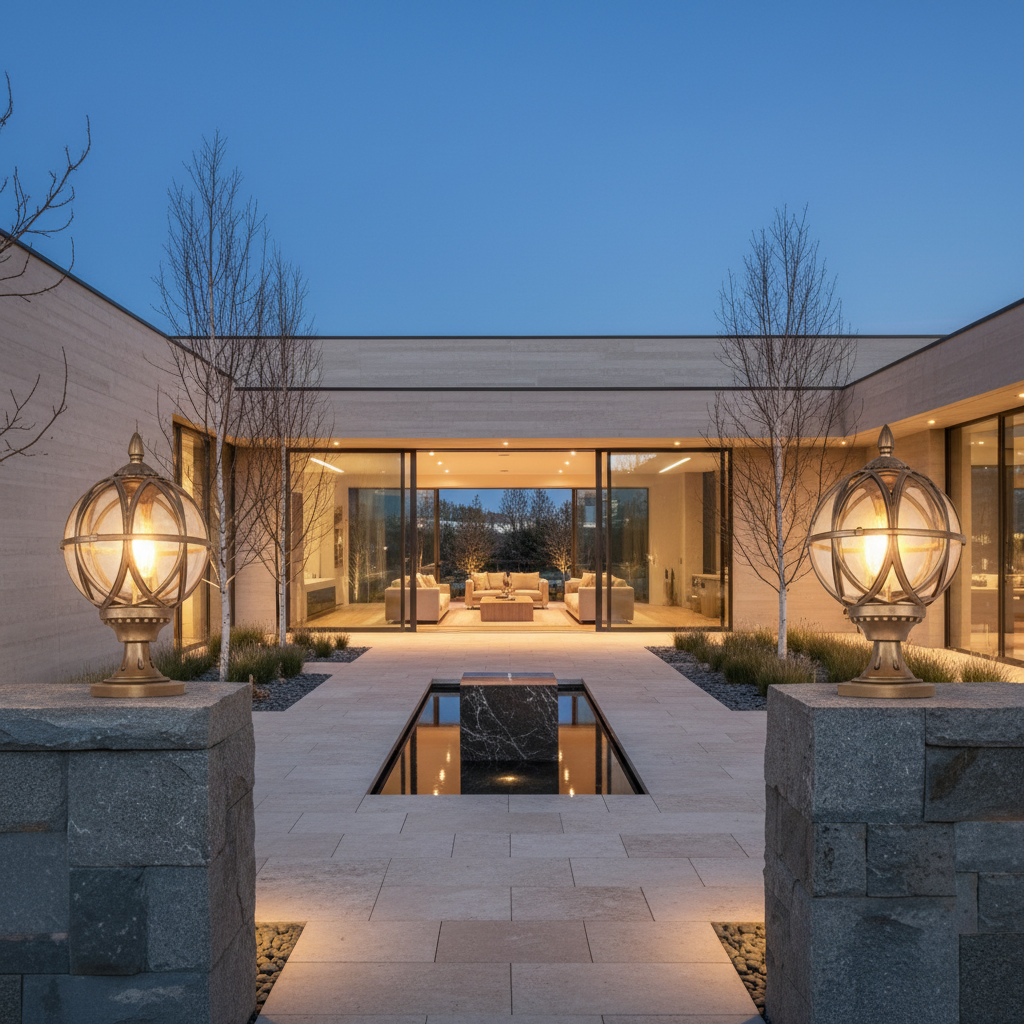 Luminara | Elegant Waterproof Outdoor Wall Lights for Garden Illumination