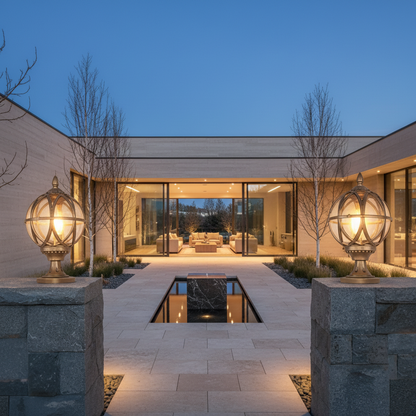 Luminara | Elegant Waterproof Outdoor Wall Lights for Garden Illumination