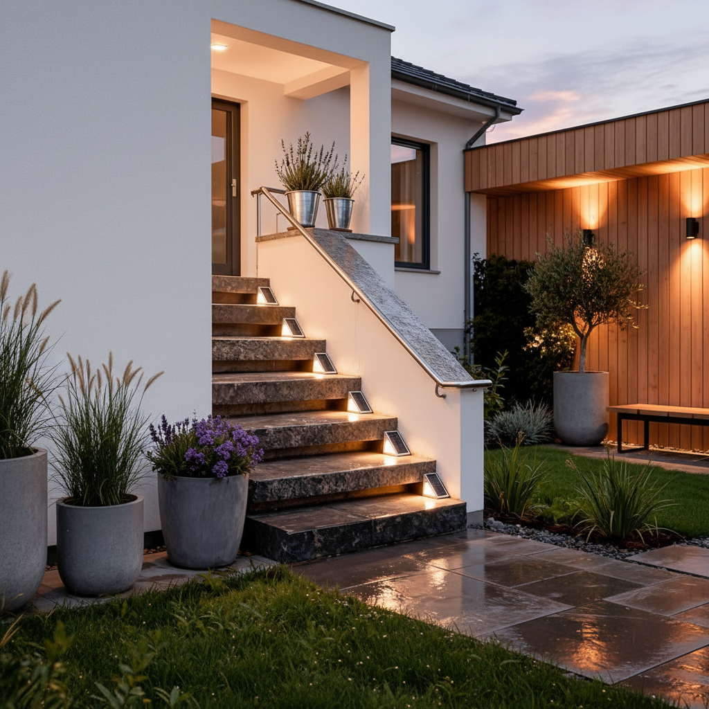 Luminara | Modern Waterproof LED Outdoor Step Lights for Safe Illumination