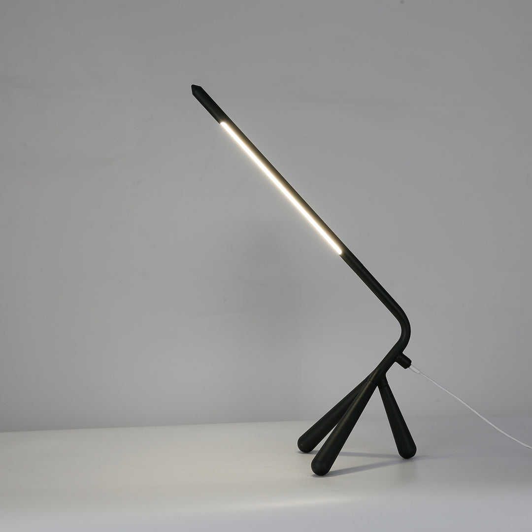 Trilux | Modern Minimalist Three-Legged LED Table Lamp for Bedroom 7
