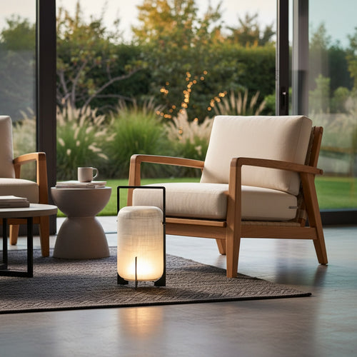 Luminara | Stylish Waterproof LED Handle Outdoor Lantern