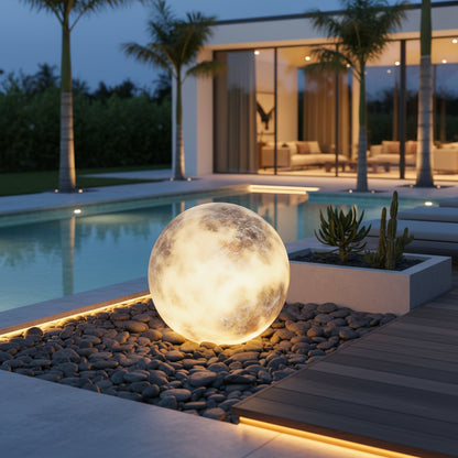 Lunara | Stylish Modern Outdoor Wall Light with Moon Shape Design