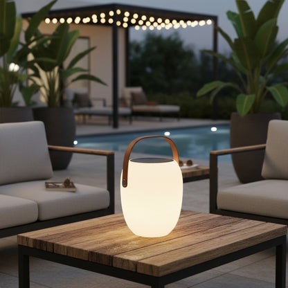 Solara | Stylish Portable Outdoor Solar Lantern for Garden Ambiance