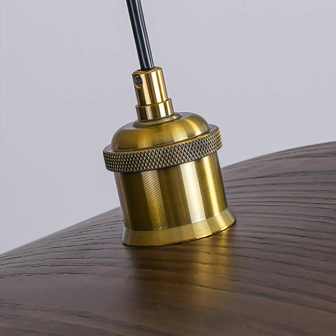 WabiSabiGlow | Elegant Natural Walnut Wood Kitchen Pendant Lighting