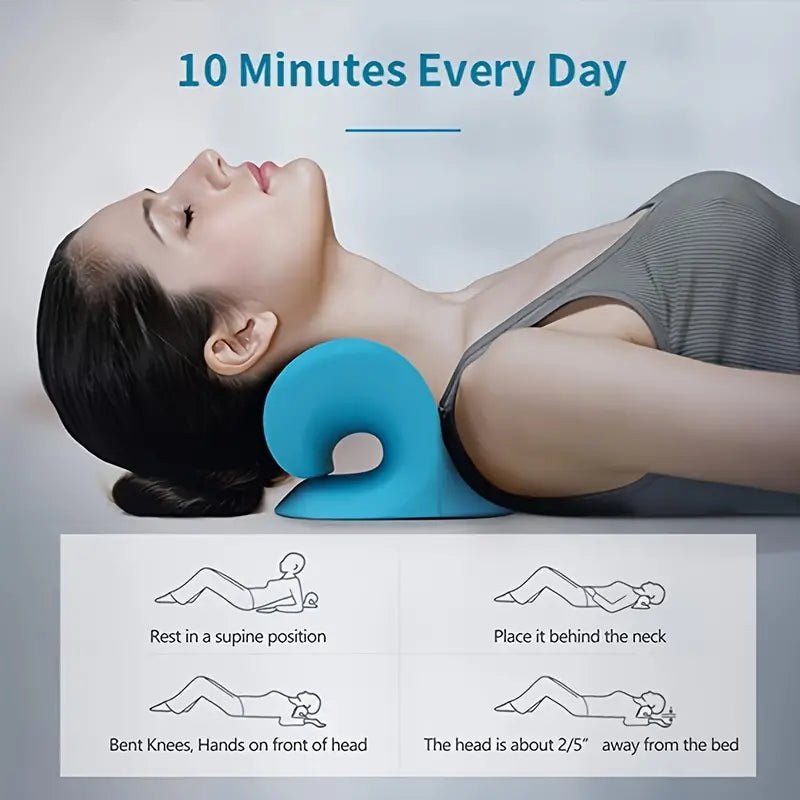 Neck & Shoulder Comfort Relaxer Pillow