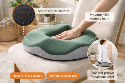 Hollow Breathable Seat Cushion