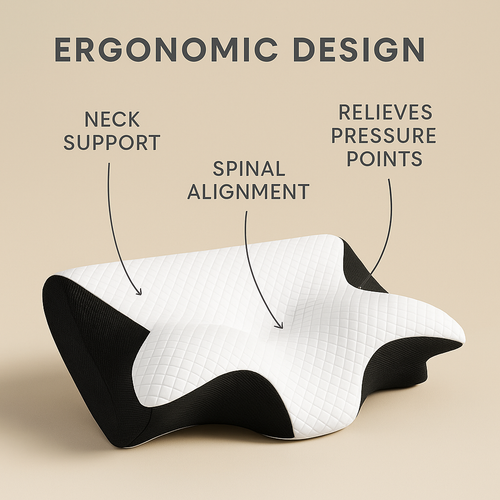 Eternal Hush - Ergonomic Foam Pillow