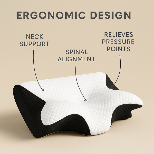 Eternal Hush - Ergonomic Foam Pillow