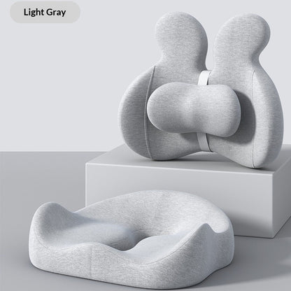 Lumbar Support Memory Foam Seat Cushion