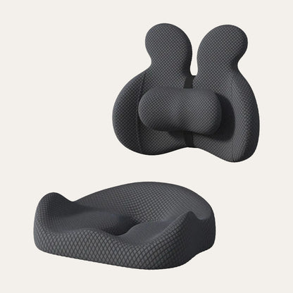 Lumbar Support Memory Foam Seat Cushion