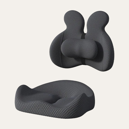 Lumbar Support Memory Foam Seat Cushion