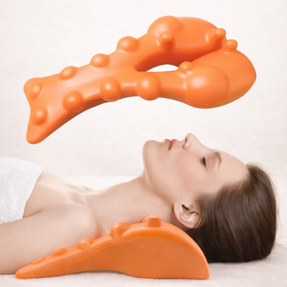Cervical Relief Neck Stretcher & Trigger Point Massager