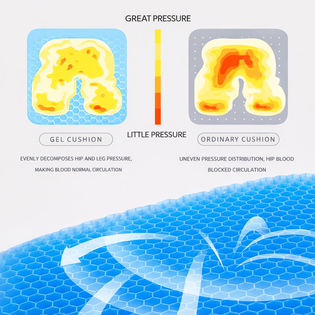 Honeycomb Gel Seat Cushion