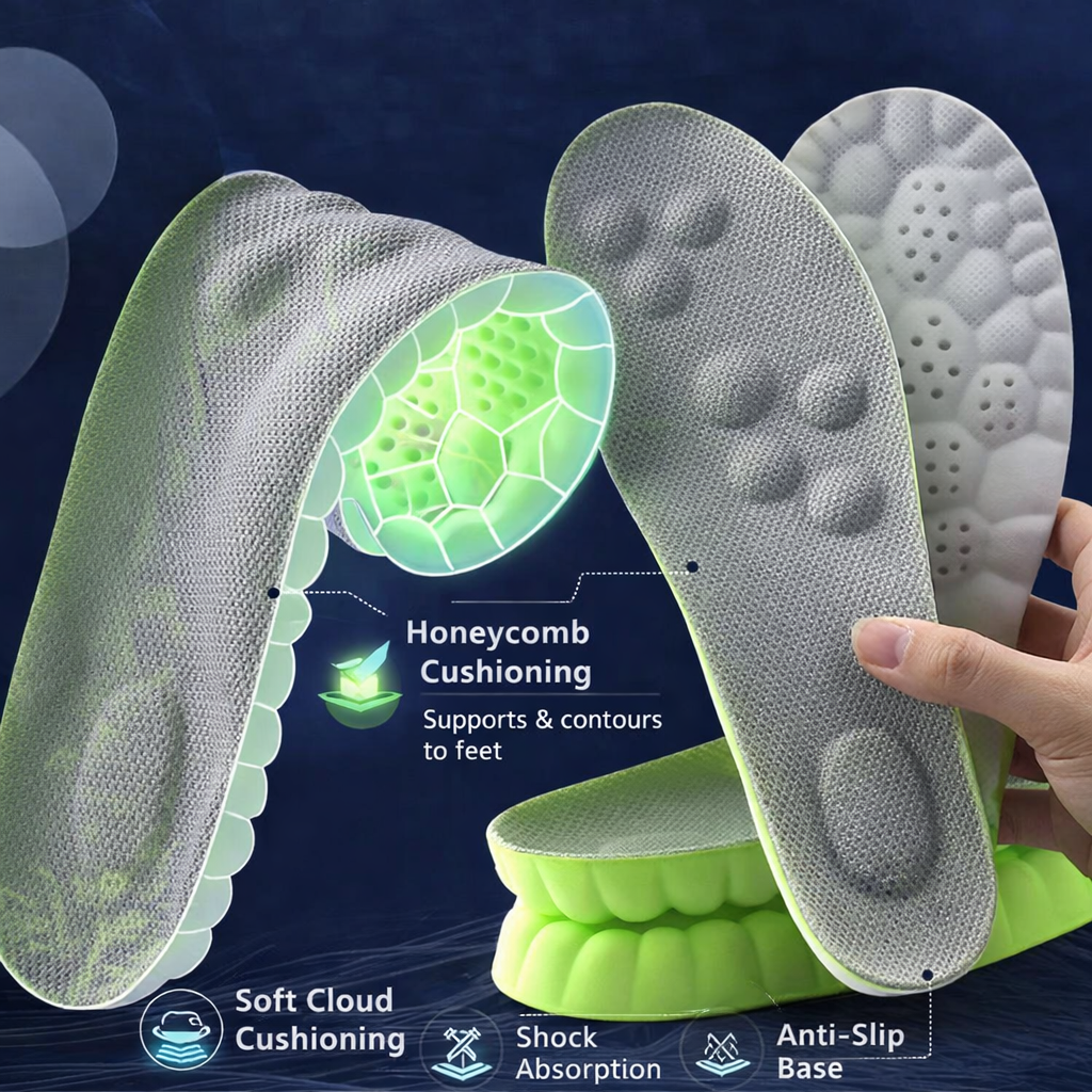 Insole Foot Arch Massage Antibacterial