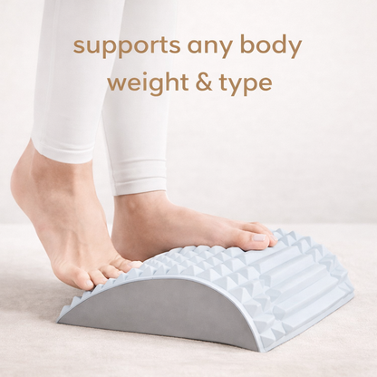 Ergonomic Back Stretcher for Lumbar Comfort & Relaxation
