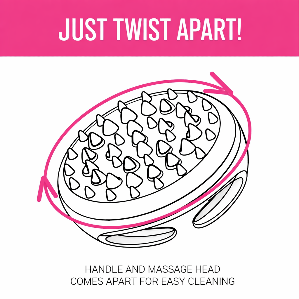 Silicone Body Slimming Massage Brush for Wellness