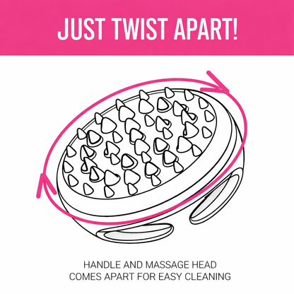 Silicone Body Slimming Massage Brush for Wellness