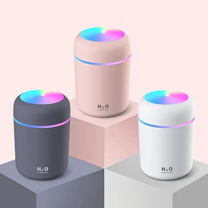 Portable 300ML USB Humidifier and Aroma Diffuser